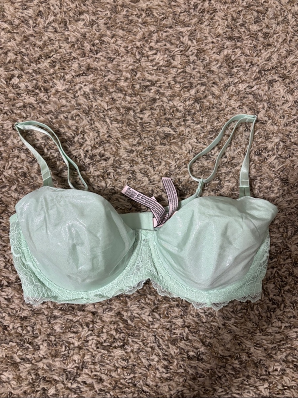 Light Mint Lace Underwire Bra - Women Intimates & Sleepwear NWOT
